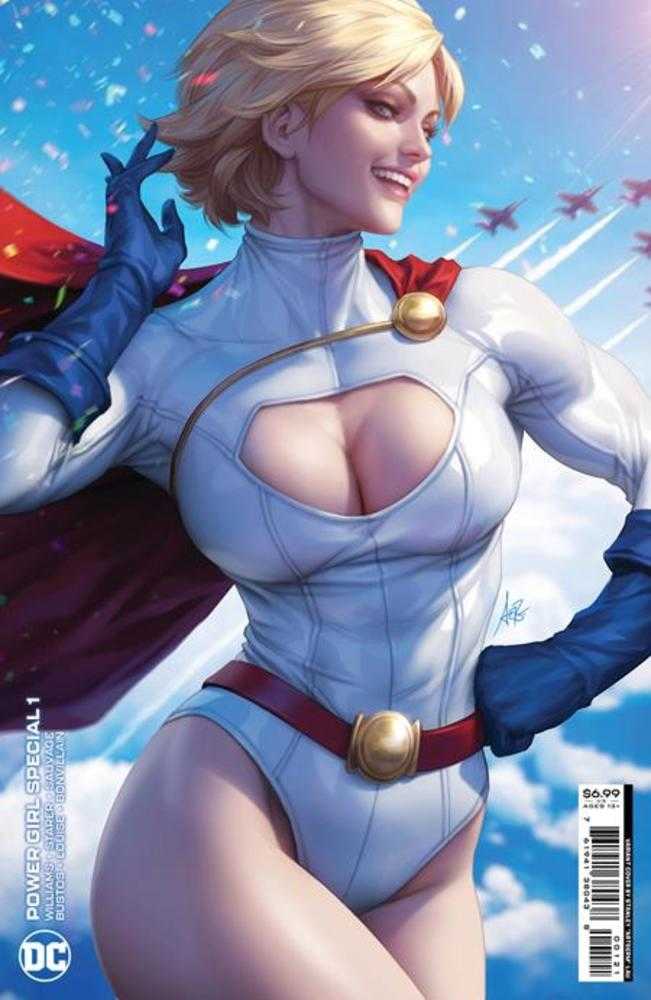 Power Girl Special #1 (One Shot) Cover B Stanley Artgerm Lau Card Stock Variant - Walt's Comic Shop