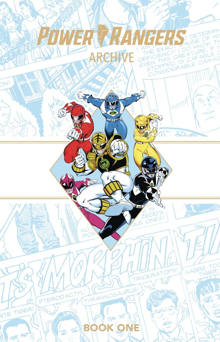 Power Rangers Archive Deluxe Edition HC Book 01 - Walt's Comic Shop