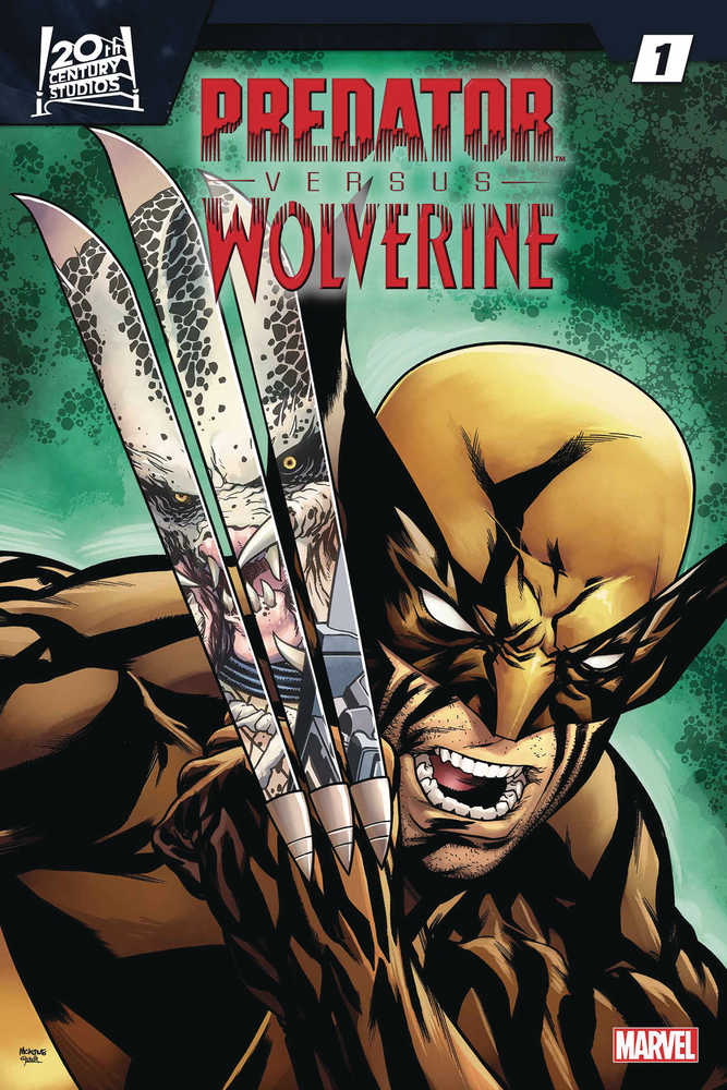 Predator vs Wolverine #1 Mike McKone Wolverine Homage Variant - Walt's Comic Shop
