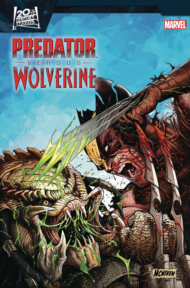 Predator vs Wolverine #1 Steve Mcniven Variant - Walt's Comic Shop