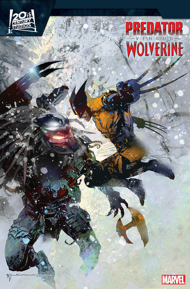 Predator vs. Wolverine 4 Bill Sienkiewicz Variant - Walt's Comic Shop