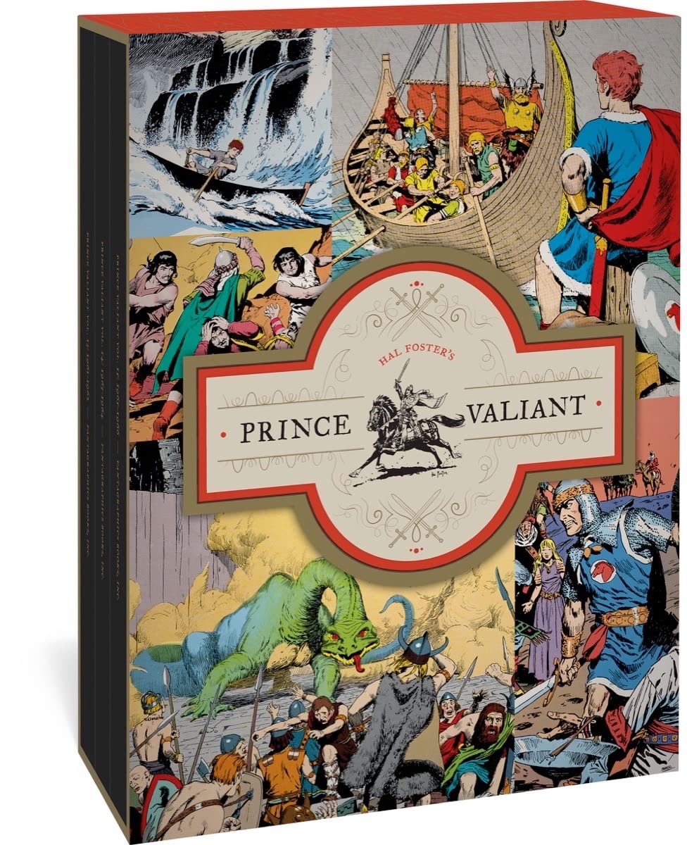 Prince Valiant HC Box Set Vols 13- 15 1961-1966 - Walt's Comic Shop
