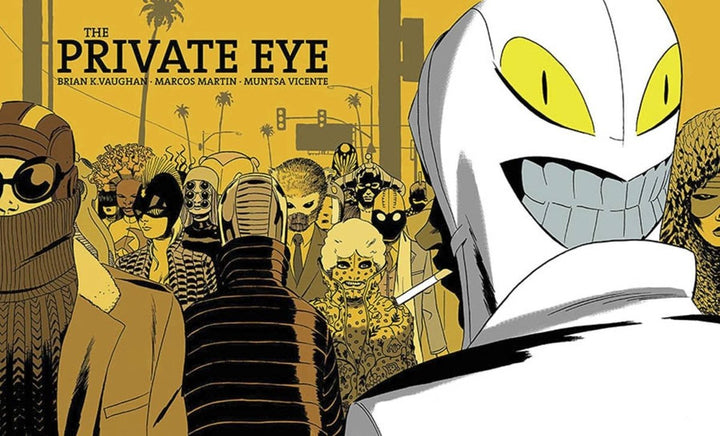 Private Eye Deluxe Edition HC by Brian K. Vaughan and Marcos Martin
