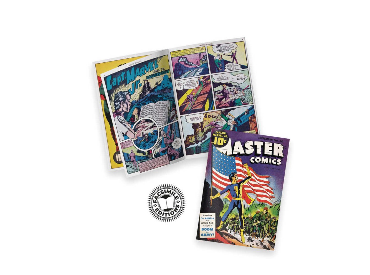 Ps Artbooks Capt Marvel Jr Facsmile Edition #30 - Walt's Comic Shop