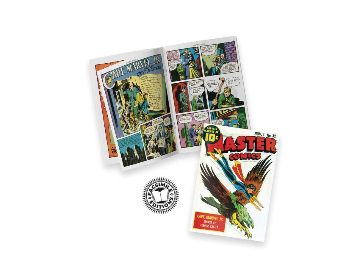 Ps Artbooks Capt Marvel Jr Facsmile Edition #32 - Walt's Comic Shop