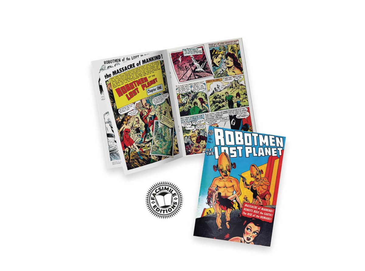 Ps Artbooks Robotmen Of The Lost Planet Facsmile Edition - Walt's Comic Shop
