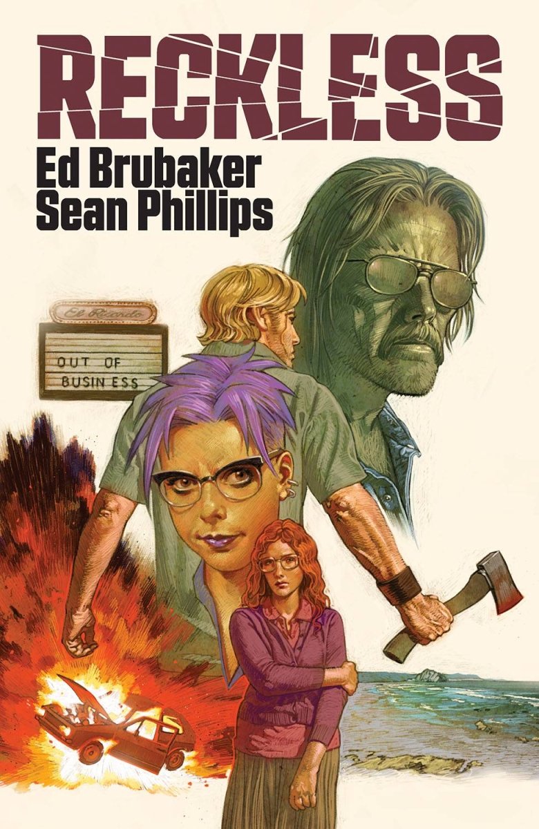 Reckless Vol 1 HC by Brubaker & Phillips - Walt's Comic Shop