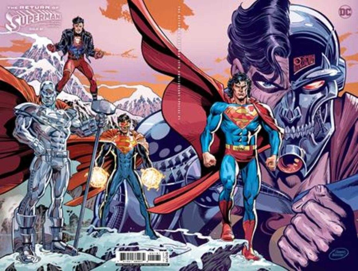 Return Of Superman 30th Anniversary Special #1 (One Shot) Cover F Dan Jurgens Wraparound Foil Variant - Walt's Comic Shop