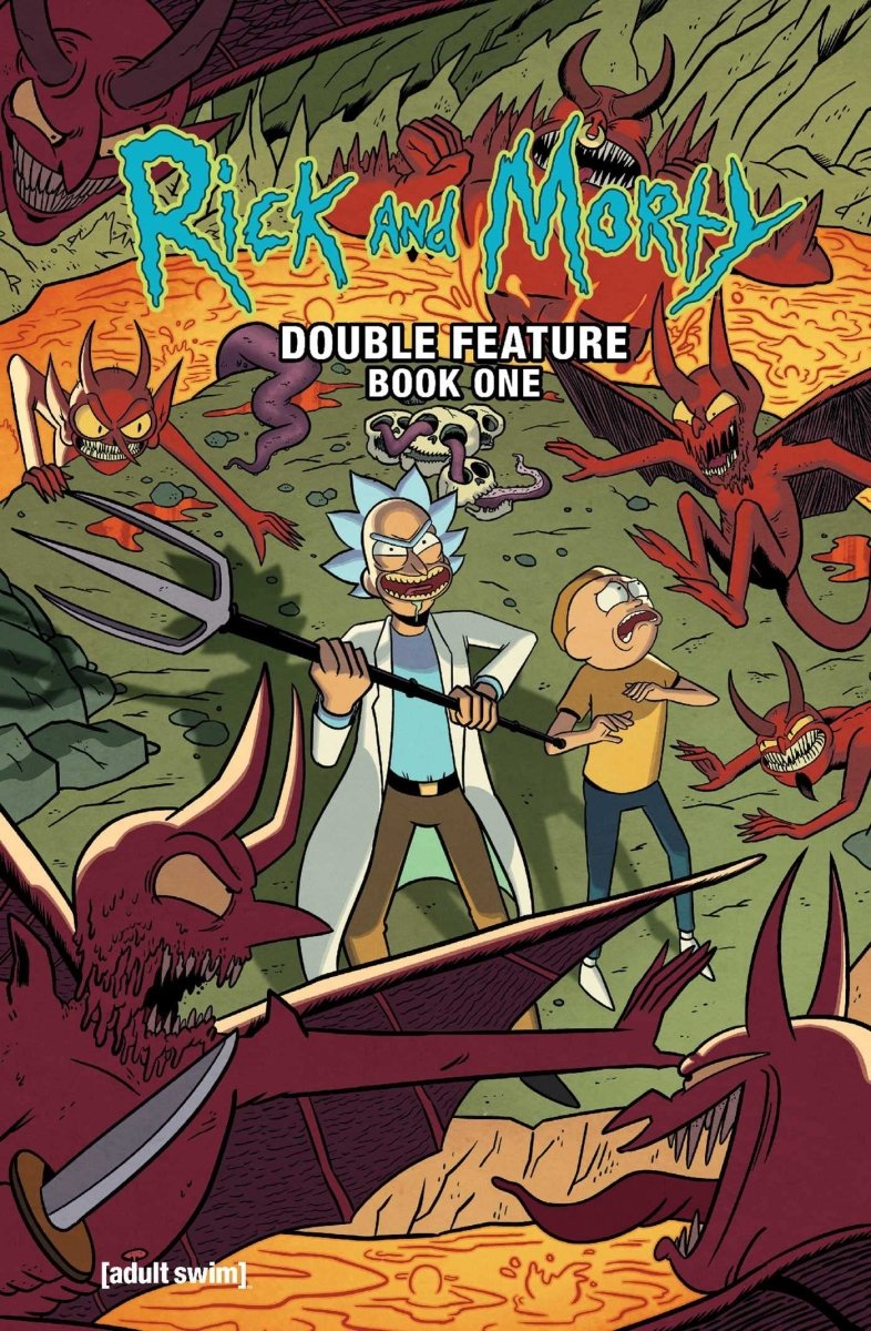 Rick & Morty Deluxe Double Feature HC Vol 01 - Walt's Comic Shop