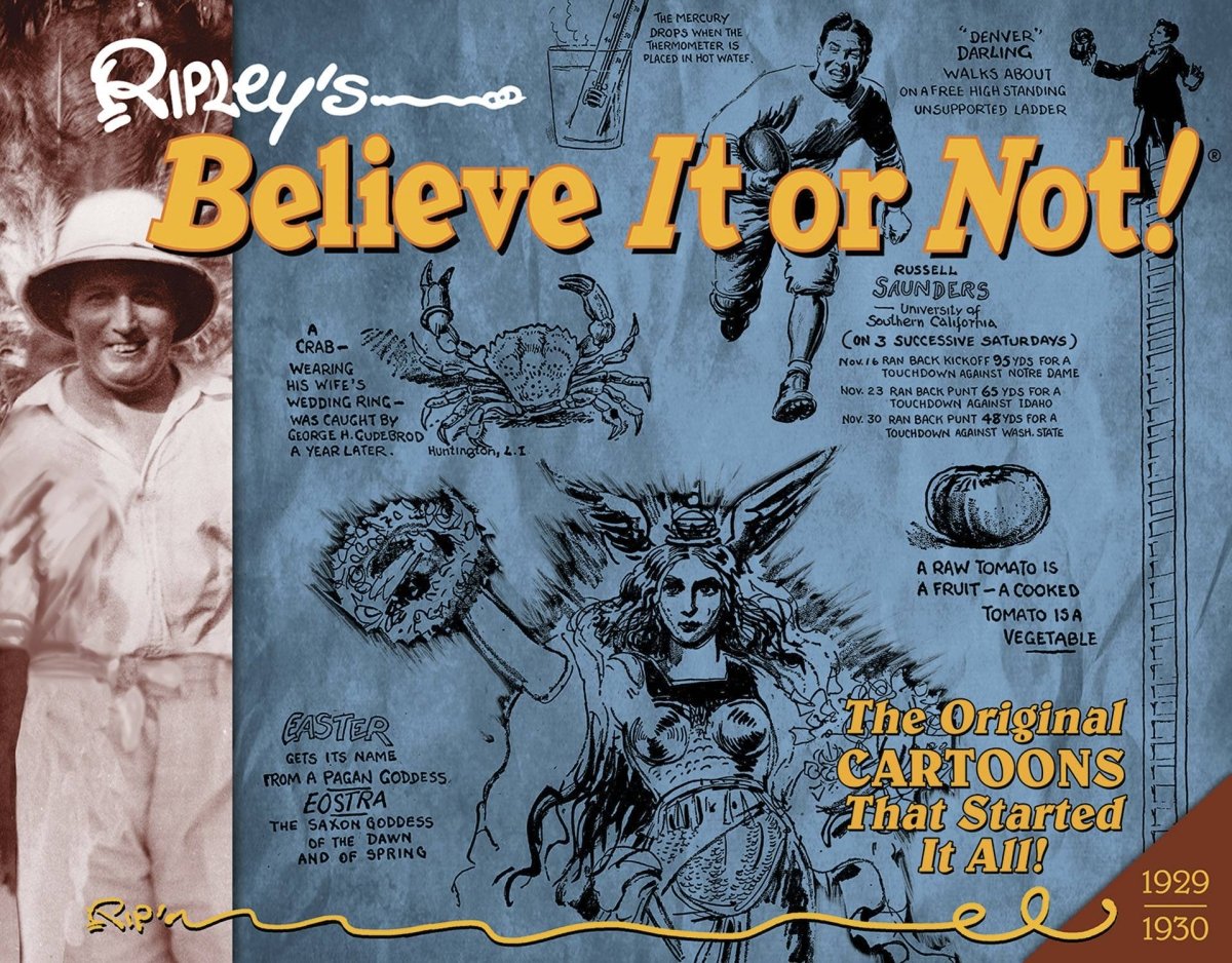 Ripley’s Believe It Or Not!: Daily Cartoons 1929–1930 HC Vol 01 - Walt's Comic Shop