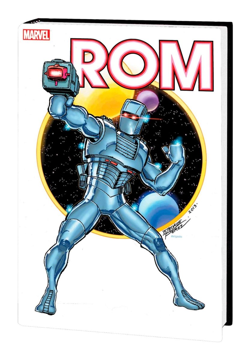 ROM: The Original Marvel Years Omnibus Vol. 1 George Perez Cover HC [DM Only] - Walt's Comic Shop