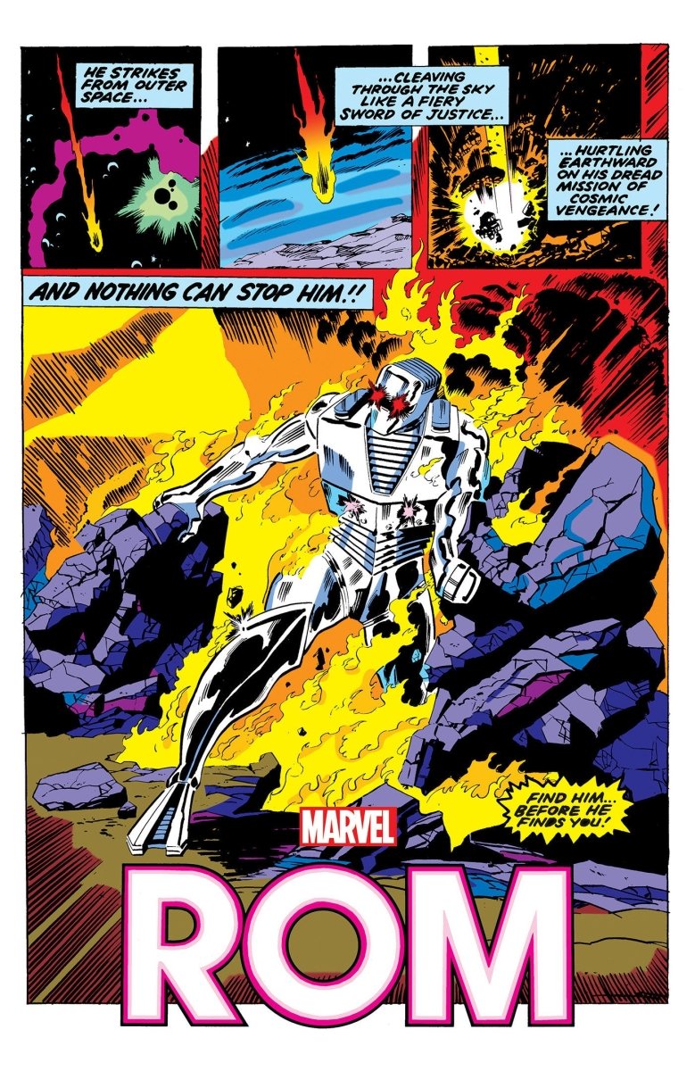 ROM: The Original Marvel Years Omnibus Vol. 1 Sal Buscema Cover HC [DM Only] - Walt's Comic Shop