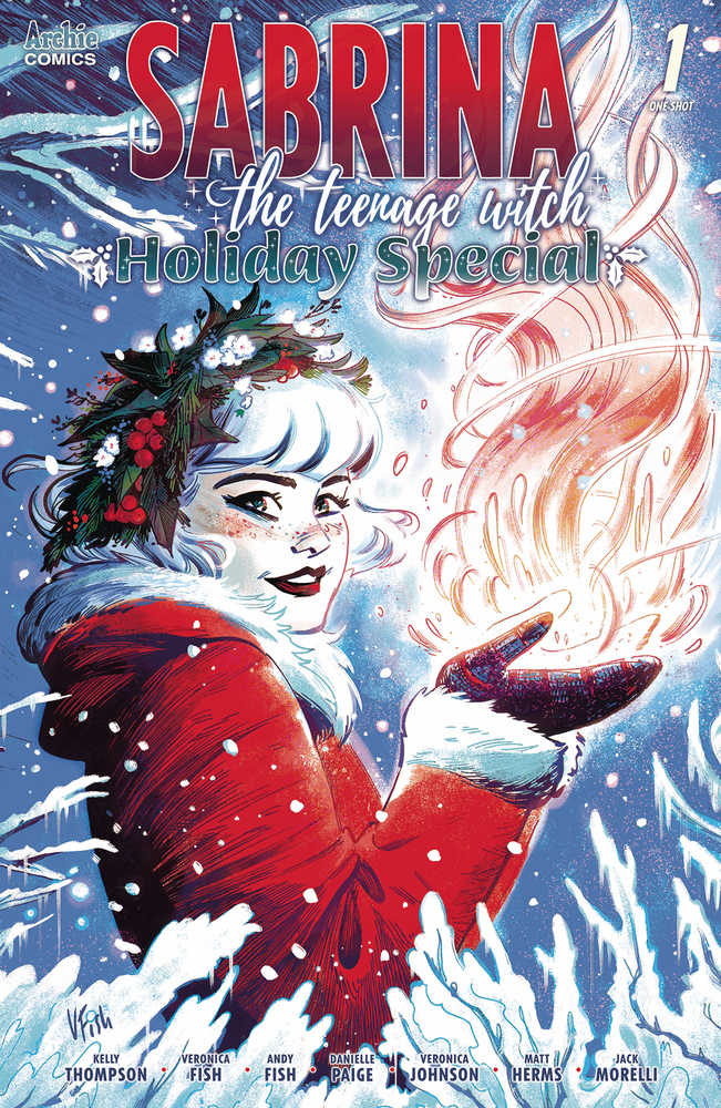Sabrina Teenage Witch Holiday Special Cover A Fish - Walt's Comic Shop