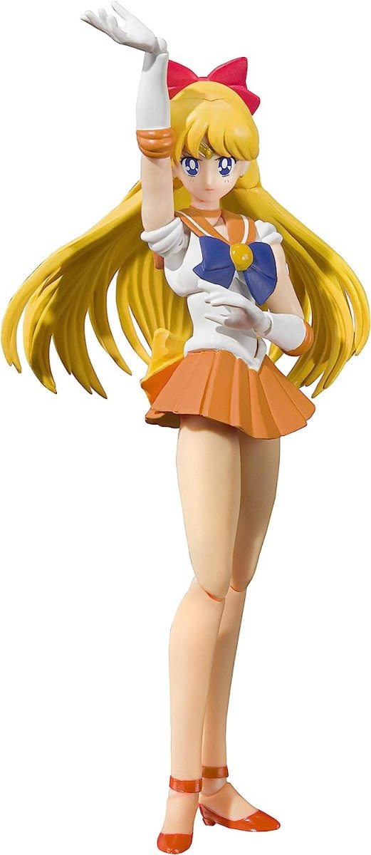 Sailor Moon S.H. Figuarts Action Figure Sailor Venus Animation Color Edition 14 cm - Walt's Comic Shop