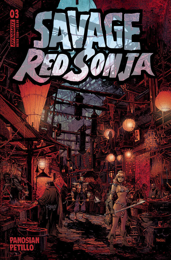 Savage Red Sonja #3 Cover A Panosian - Walt's Comic Shop