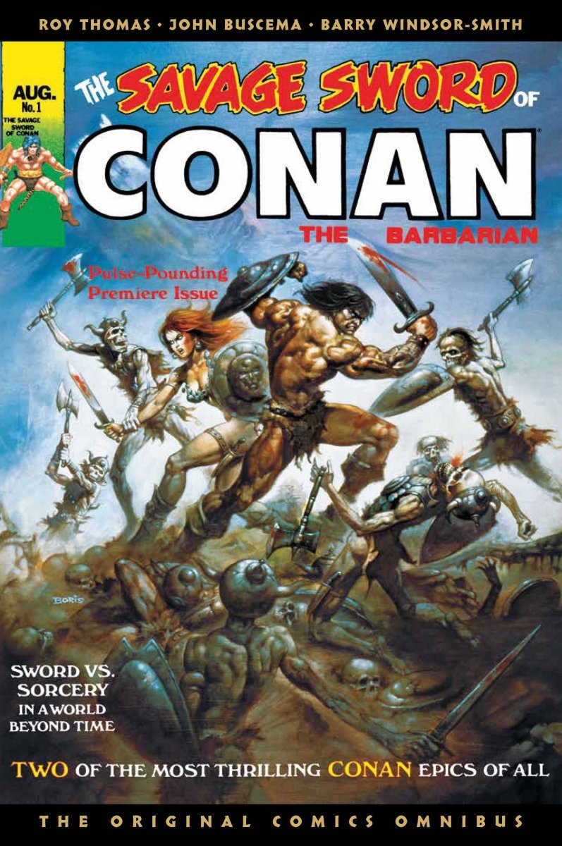 Savage Sword of Conan Original Omni Reg GN Vol 01 *PRE-ORDER* *Mar 6, 2024* - Walt's Comic Shop