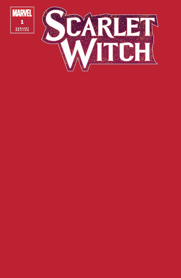 Scarlet Witch #1 Red Blank Sketch Variant - Walt's Comic Shop