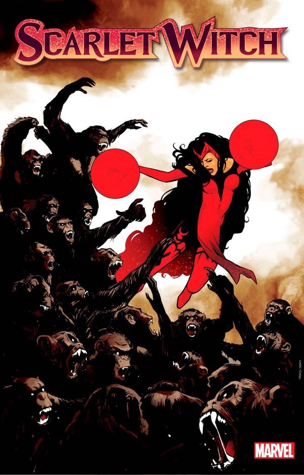 Scarlet Witch #2 Garbett Planet of the Apes Variant - Walt's Comic Shop