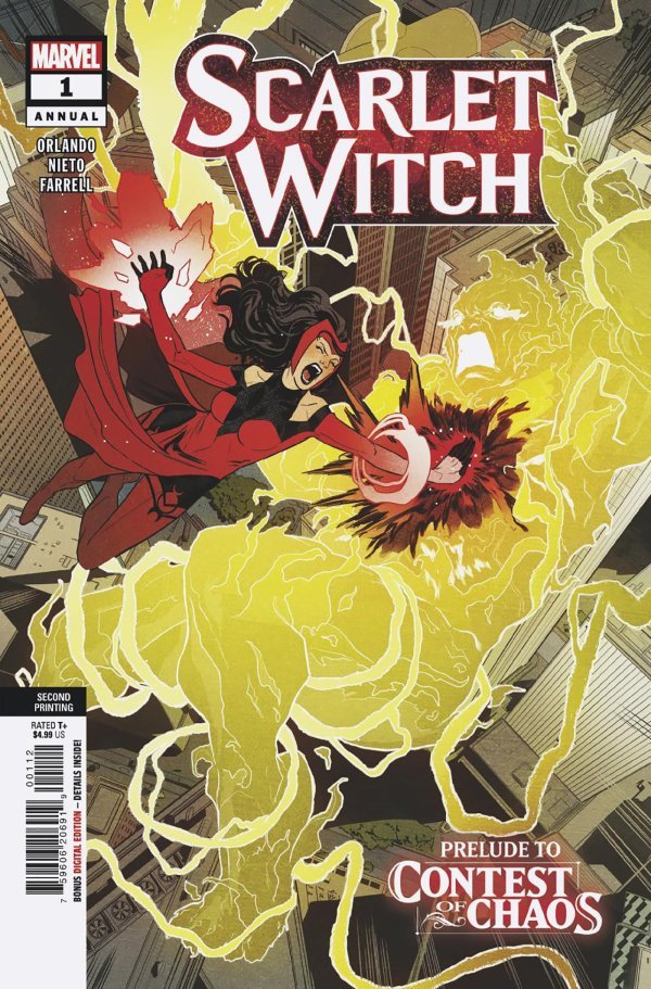 Scarlet Witch Annual #1 2nd Printing - Walt's Comic Shop