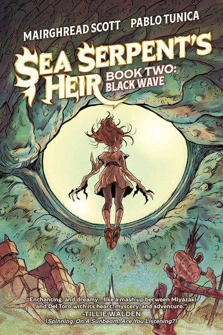 Sea Serpents Heir GN Book 02 Black Wave - Walt's Comic Shop