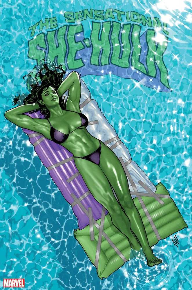 Sensational She-Hulk #1 Adam Hughes Foil Variant - Walt's Comic Shop