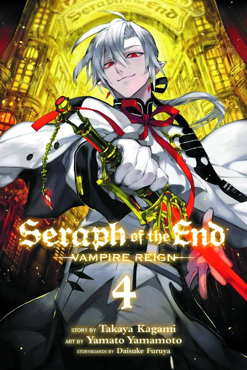 Seraph Of The End Vol. 4: Vampire Reign GN - Walt's Comic Shop