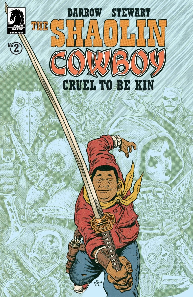 Shaolin Cowboy Cruel To Be Kin #2 (Of 7) Cover C Piskor - Walt's Comic Shop