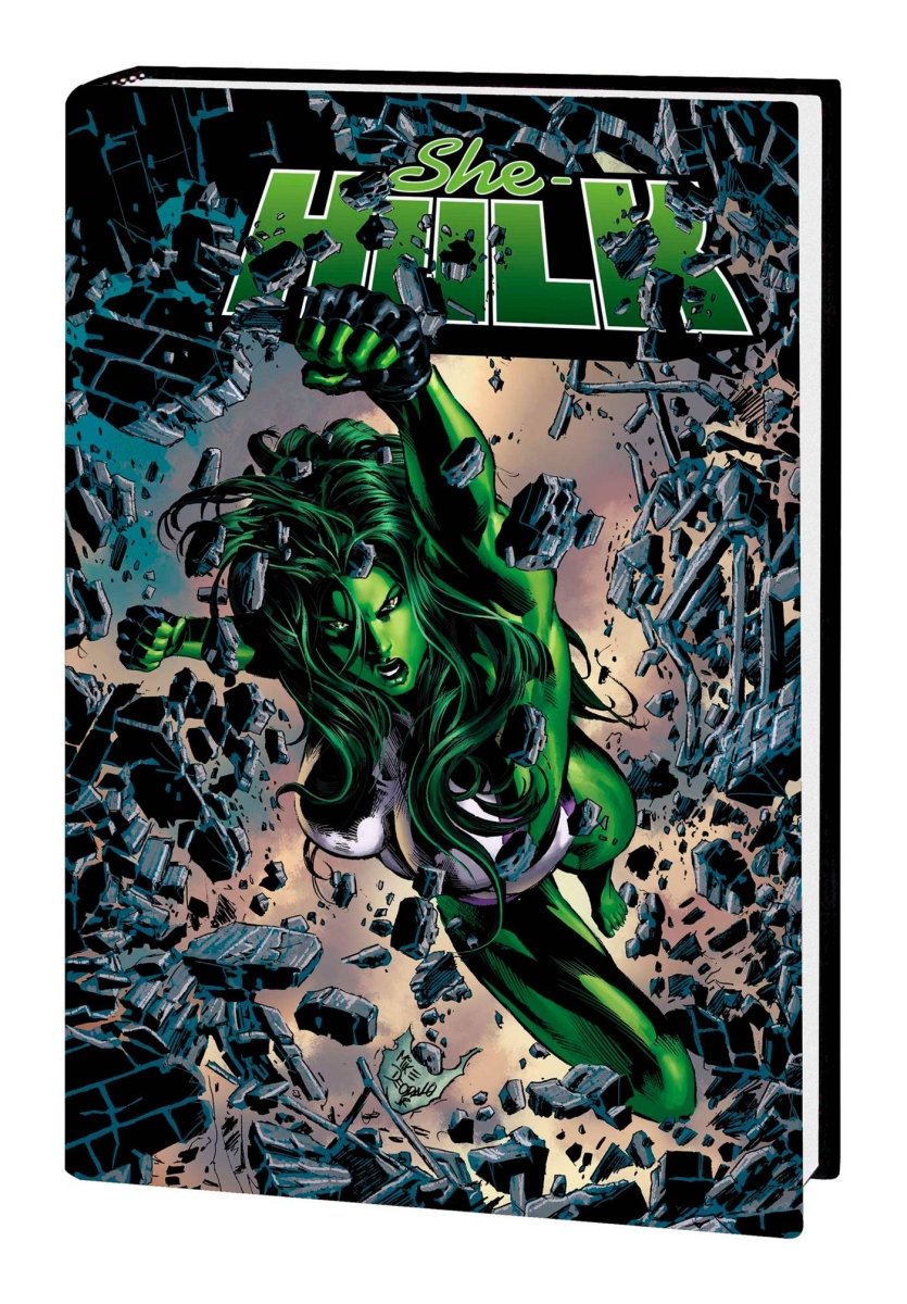She-Hulk By Peter David Omnibus HC Deodato Jr. Cover - Walt's Comic Shop