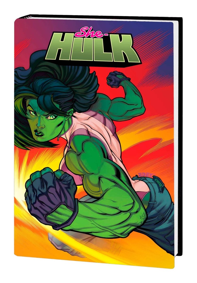 She-Hulk By Peter David Omnibus HC McGuinness Cover [DM Only] - Walt's Comic Shop