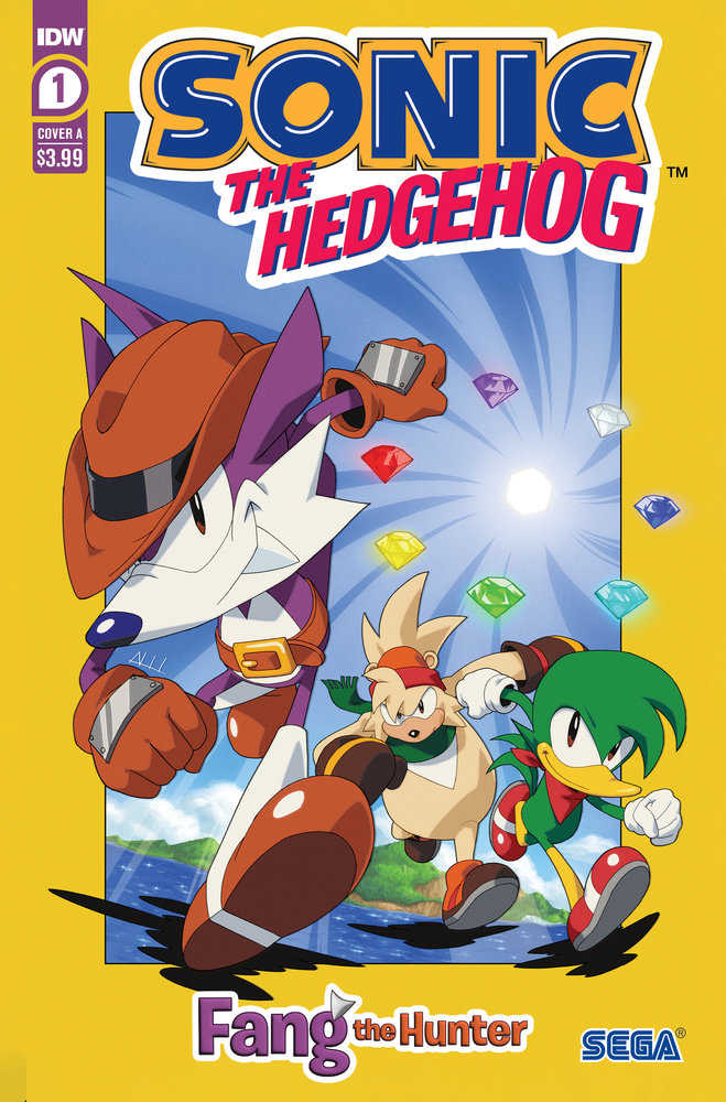 Sonic The Hedgehog: Fang The Hunter #1 Cover A (Hammerstrom) - Walt's Comic Shop