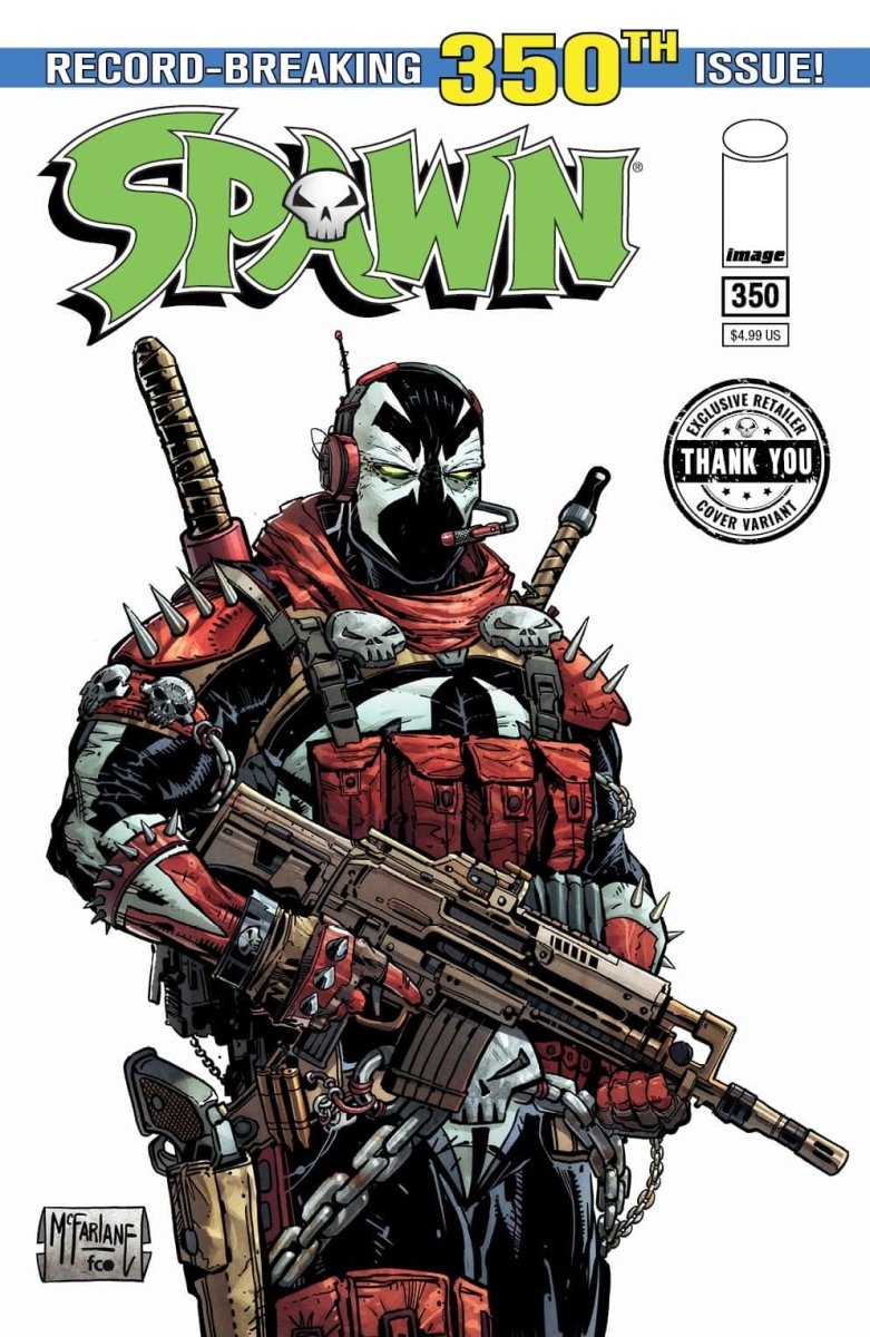 SPAWN #350 TODD MCFARLANE SIGNED VARIANT COVER! Limited 1 per Store *PRE-ORDER* - Walt's Comic Shop