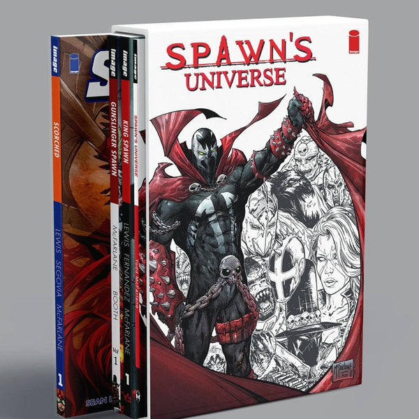 SPAWN 未開封 美品 4個セット INTELEG TODD MCFARLANE'S SPAWN MODEL KIT SCULPTED BY MR. JOHN