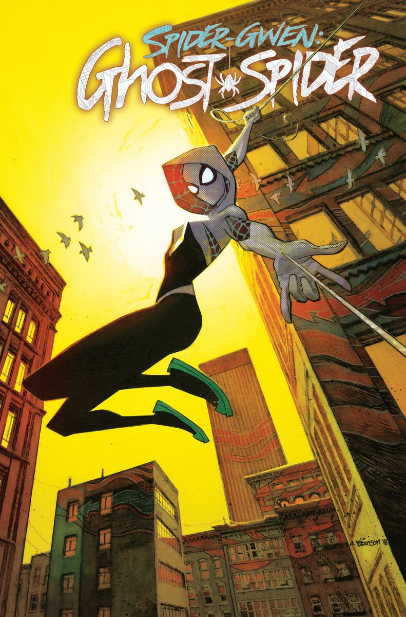 Spider-Gwen: Ghost-Spider Omnibus Robinson Cover HC [DM Only] *OOP* - Walt's Comic Shop