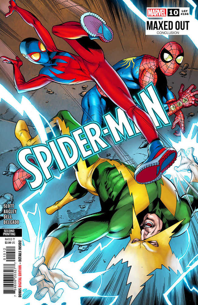 Spider-Man #10 Mark Bagley 2nd Print Variant - Walt's Comic Shop