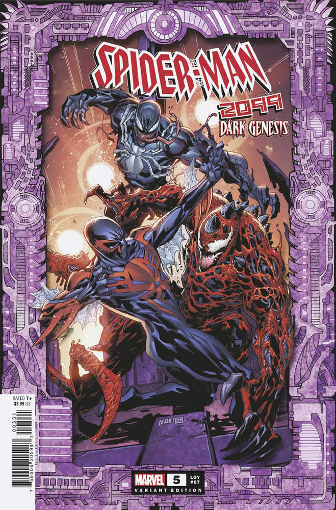 Spider-Man 2099 Dark Genesis #5 (Of 5) Lashley Frame Variant - Walt's Comic Shop