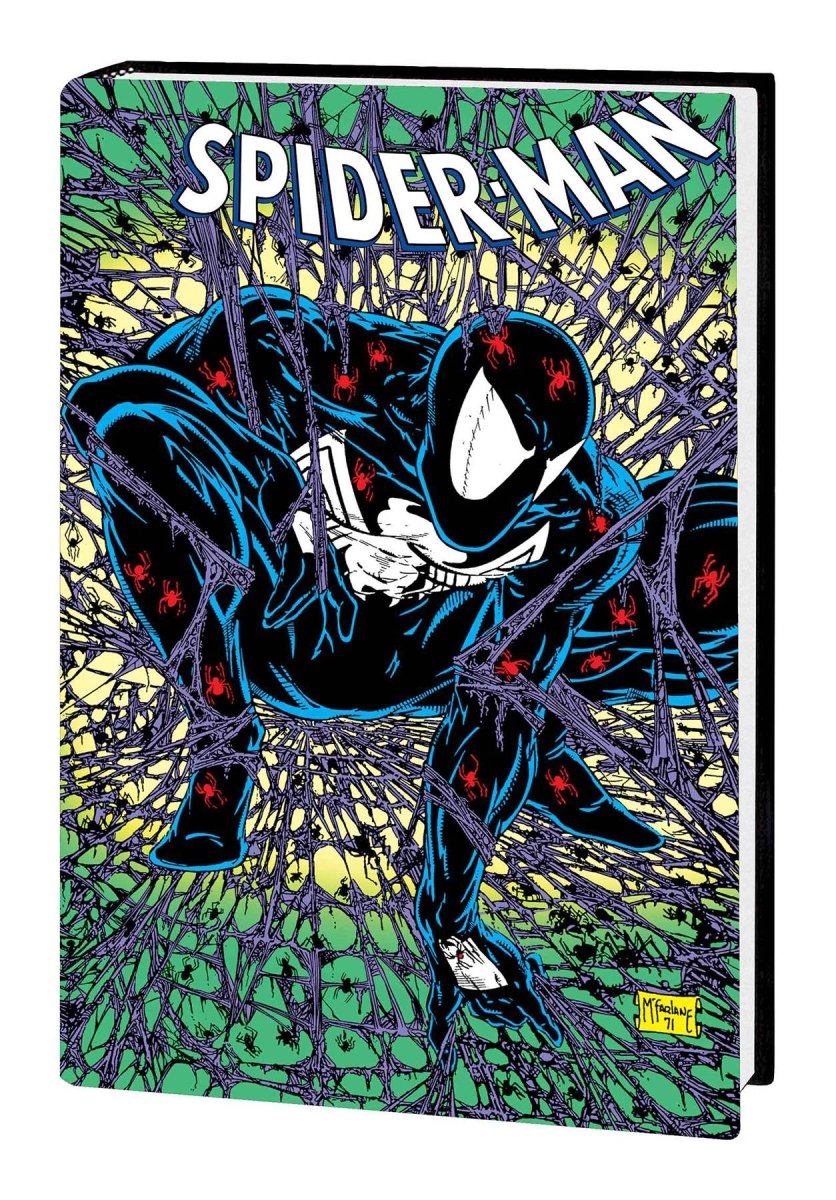 Spider-Man By McFarlane Omnibus HC Black Costume DM Var New Ptg *OOP* - Walt's Comic Shop
