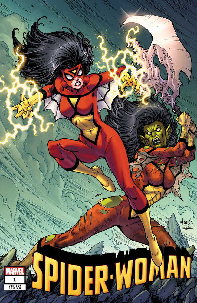 Spider-Woman #1 Nauck Villains Variant - Walt's Comic Shop