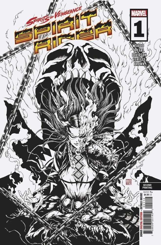 Spirits Of Vengeance Spirit Rider #1 2nd Print Variant - Walt's Comic Shop