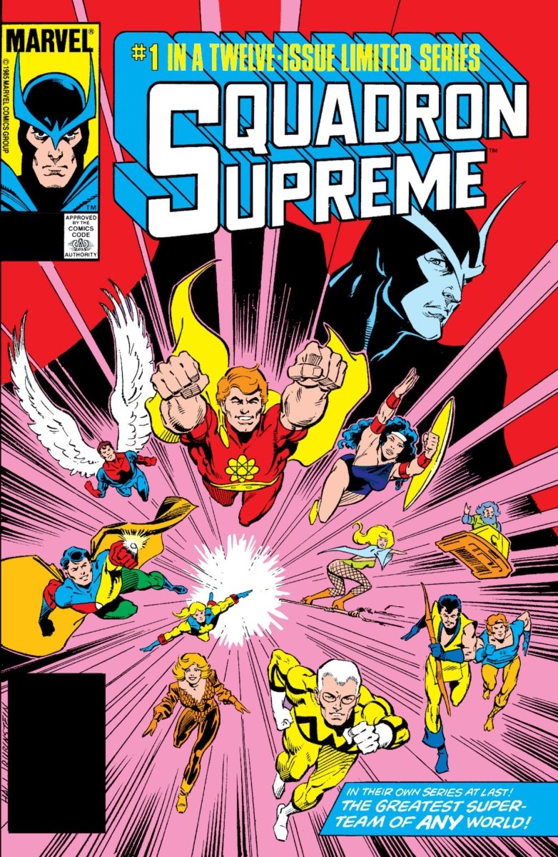 Squadron Supreme TP Hall Cover [New Printing DM Only] - Walt's Comic Shop