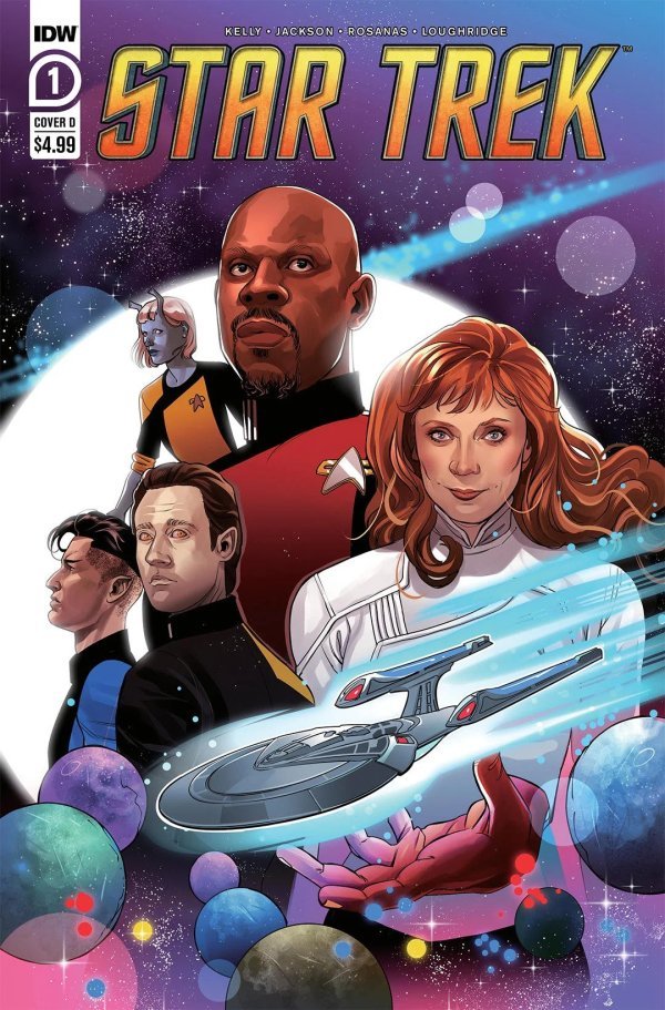 Star Trek #1 Cover D - Slott Variant - Walt's Comic Shop