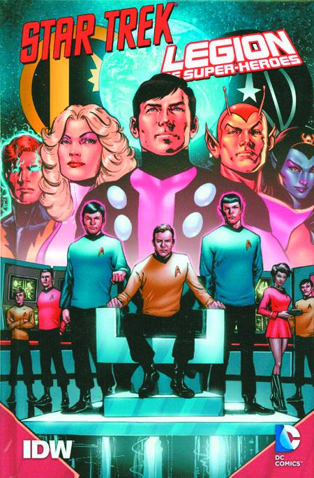 Star Trek Legion Of Superheroes HC *OOP* - Walt's Comic Shop