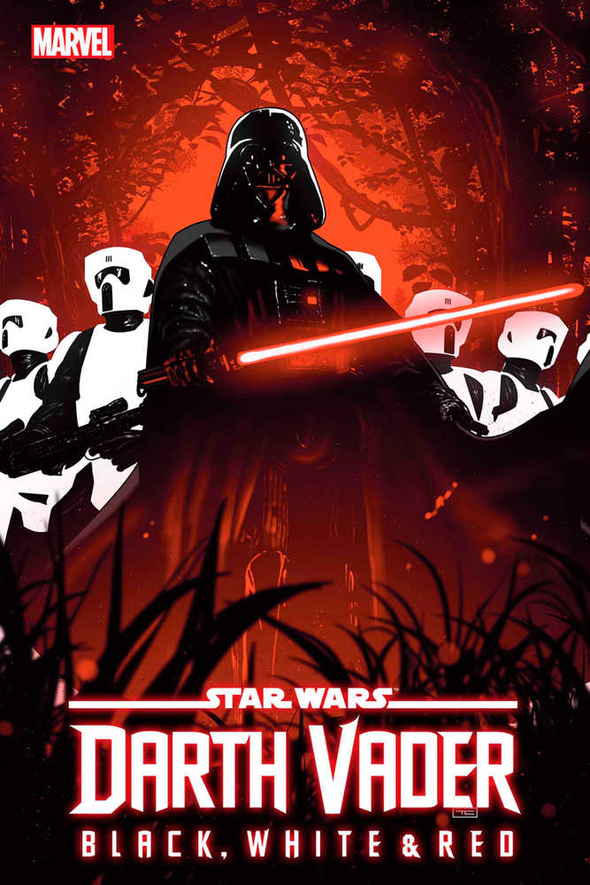 Star Wars Darth Vader Black White And Red #4 - Walt's Comic Shop
