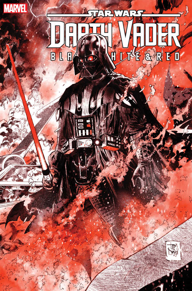 Star Wars Darth Vader Black White And Red #4 Daniel Variant - Walt's Comic Shop