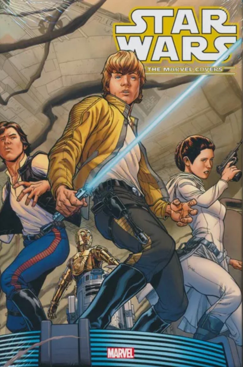 Star Wars Marvel Covers HC Vol 01 Quesada DM Variant Edition - Walt's Comic Shop