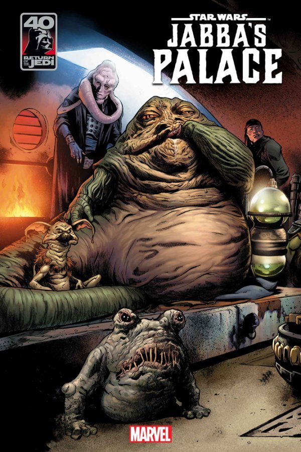 Star Wars Return Of Jedi Jabbas Palace #1 Garbett Connecting Variant - Walt's Comic Shop