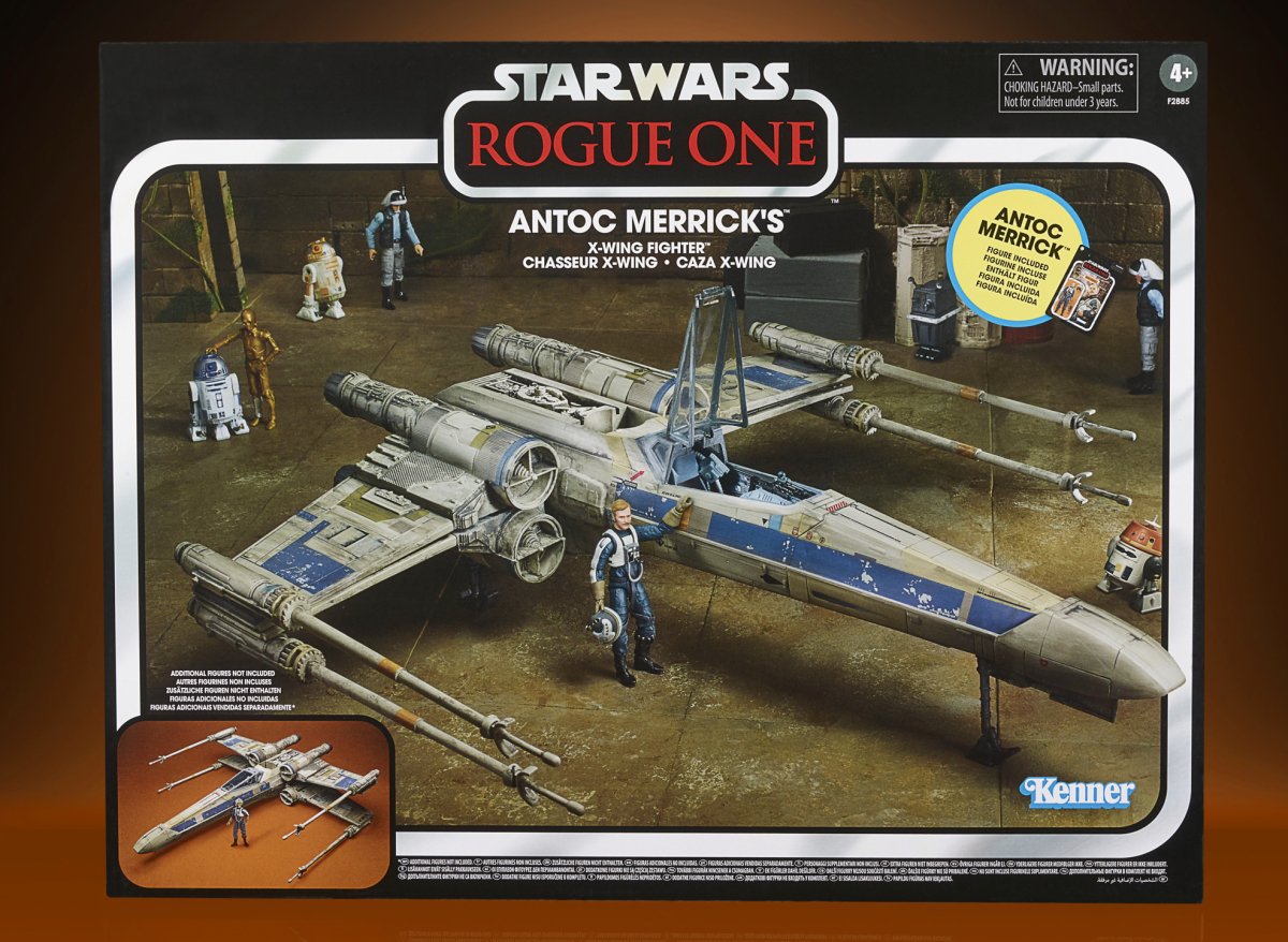 Star Wars Vintage Collection: Rogue One: A Star Wars Story | Antoc Merrick & X-Wing - Walt's Comic Shop