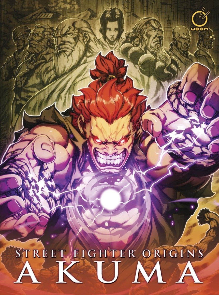 Street Fighter Origins Akuma HC - Walt's Comic Shop