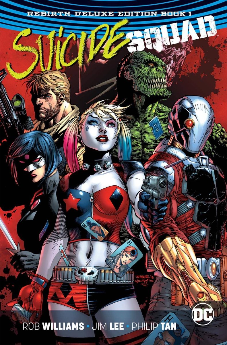 Suicide Squad Rebirth Deluxe Collection HC Book 01 - Walt's Comic Shop