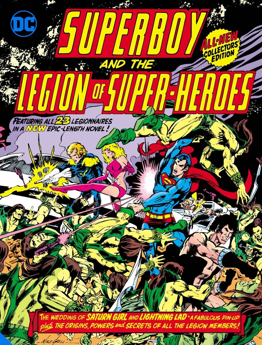 Superboy & Legion Of Superheroes Tabloid Edition HC - Walt's Comic Shop