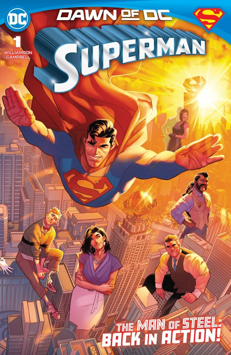 Superman #1 Cvr A Jamal Campbell - Walt's Comic Shop